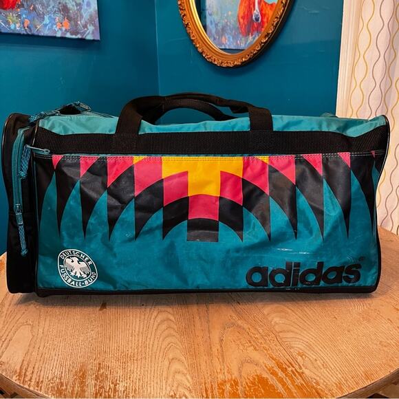 adidas Other - adidas 1994 World Cup Germany Large Vintage Duffle Bag